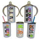  Halloween Monster Mash Sippy Cup Personalized \ 11 Alpha Options