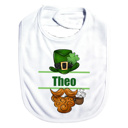  St. Patricks Day Name Bib Personalized