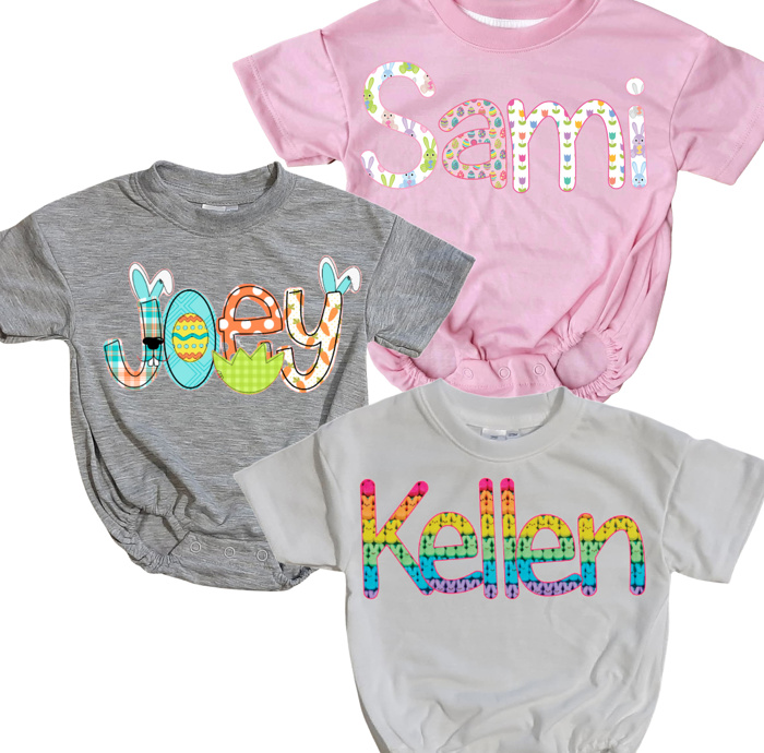 Easter Name Bubble | Baby & Toddler | 6 Alphas