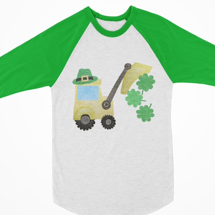 ST. PATRICK'S DAY Raglan Tee | Toddler and Kids | 7 Designs