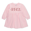  Valentine Embroidered Sweatshirt Dress | 3 Designs |Sizes 2T-10