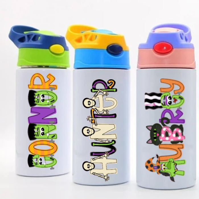 Halloween Monster Mash Water Bottle | 11 Apha Options