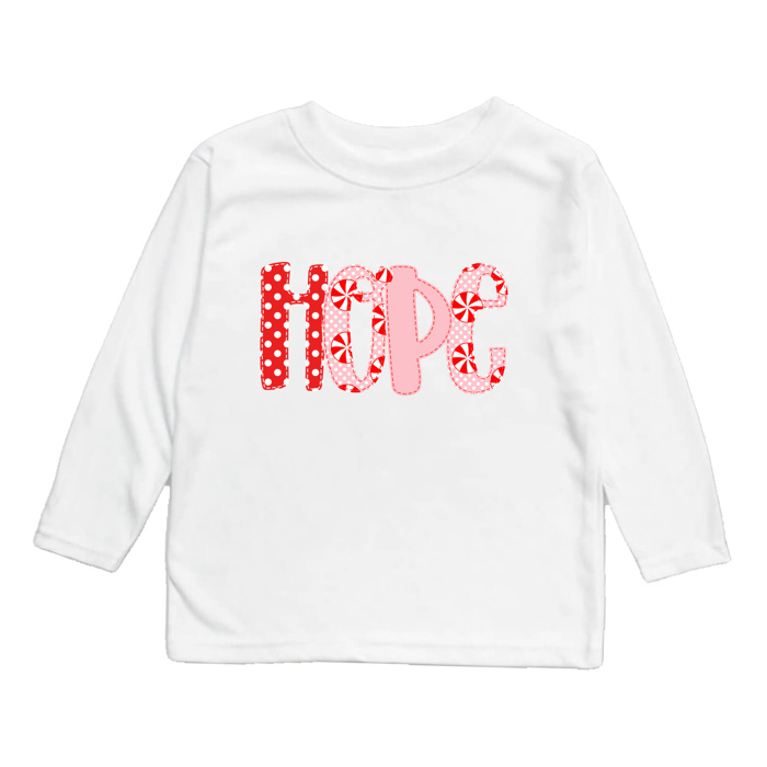 Holiday Name Tee Personalized Christmas Theme and Character | Sizes 2T-10Y | 8 Alphas