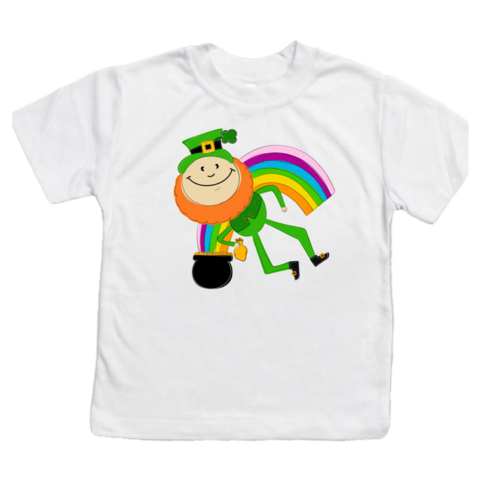 Leprechan St Patricks Day Tee | Sizes 2T-10Y