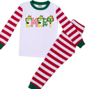  Character Holiday Personalized Pajamas | 8 Christmas Themes | Sizes 2T-6Y