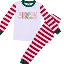  Holiday Personalized Pajamas | 8 Christmas Themes | Sizes 2T-6Y