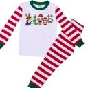  Character Holiday Personalized Pajamas | 8 Christmas Themes | Sizes 2T-6Y
