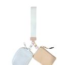 Orange Dual Pouch Wristlet - 10 Color Options