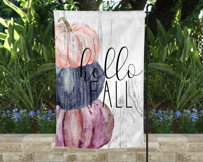 Fall Themed Garden Flags