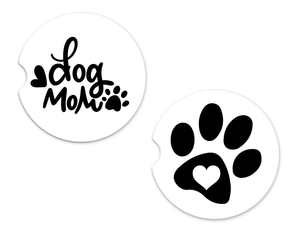 Car Coasters - Dog Mom