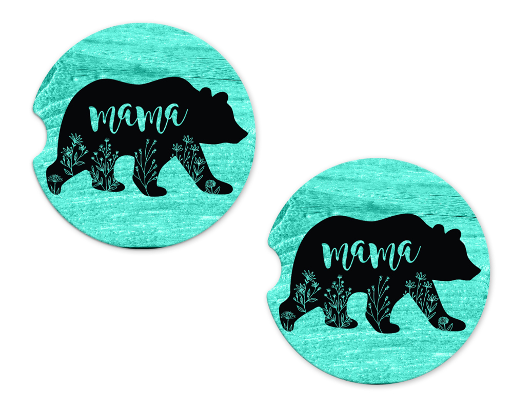 Car Coasters - Mama Bear