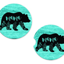  Car Coasters - Mama Bear