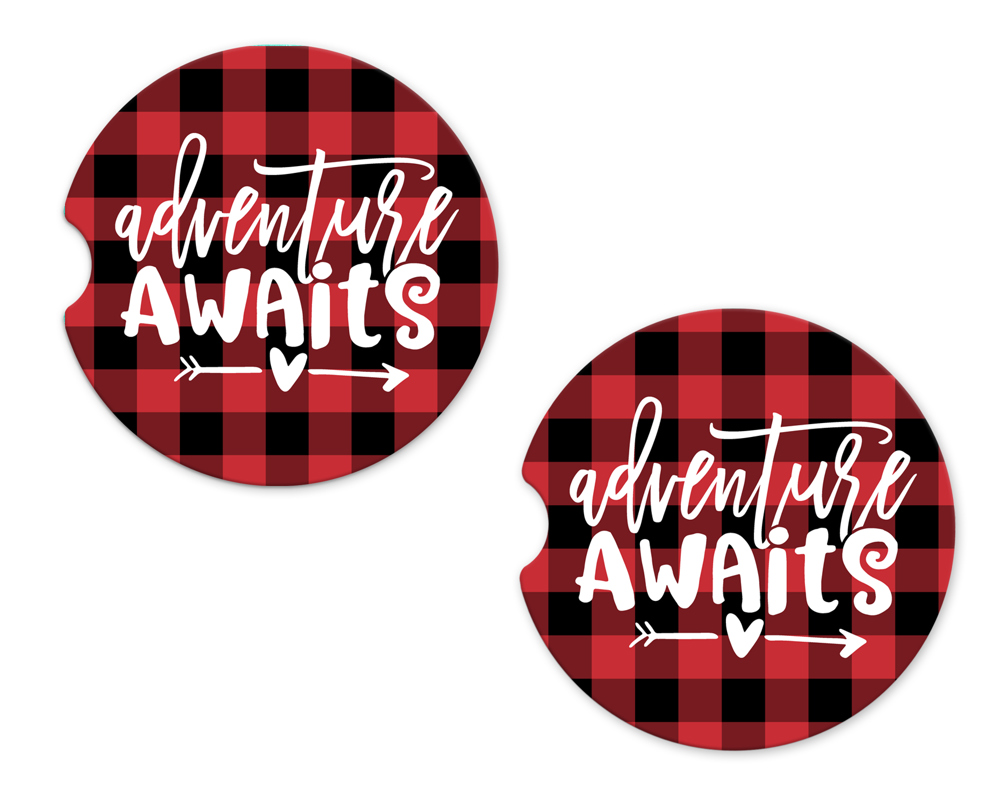 Car Coasters - Adventure Awaits