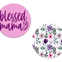  Car Coasters - Blessed Mama