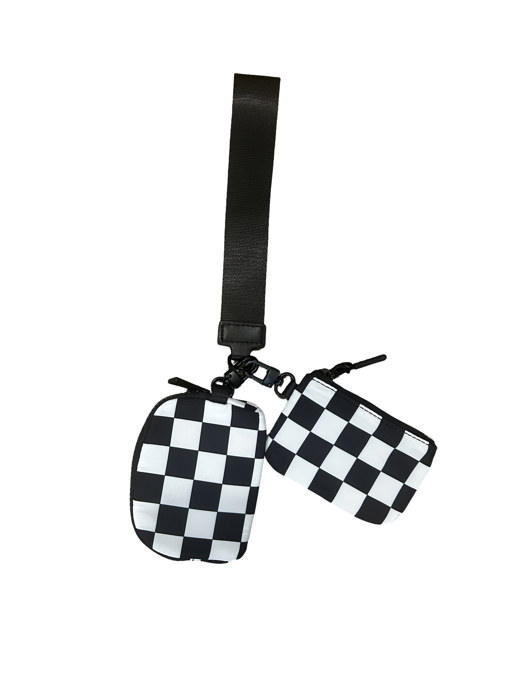 Dual Pouch Wristlet - 10 Color Options