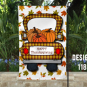  Fall Themed Garden Flags