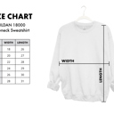  Crewneck Sweatshirt - Charcoal Let It Snow Chenille and Sequin Snowman