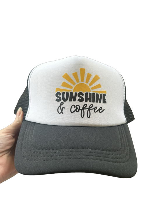 Trucker Hat - Sunshine and Coffee