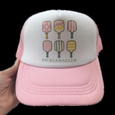 Trucker Hat - Pink Pickleballer