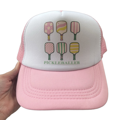 Trucker Hat - Pink Pickleballer