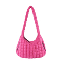 Pink Oversized Puff Bag Shoulder Bag
