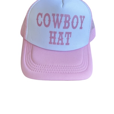 Trucker Hat - Cowboy Hat