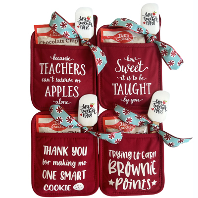 Teacher Potholder and Spatula Gift