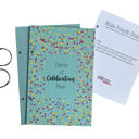 Confetti Greeting Card Keeper Organizer