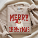  Crewneck Sweatshirt - Merry Christmas Santa Claus