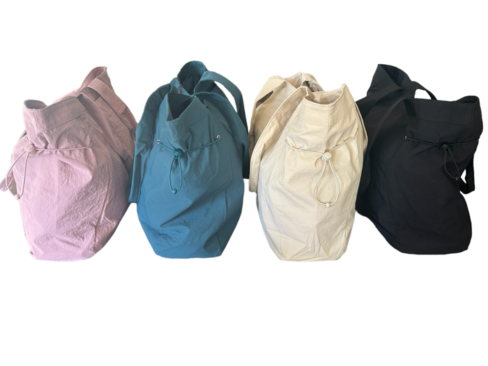 Shoulder Bags - Cinch Tote - 4 Color Options