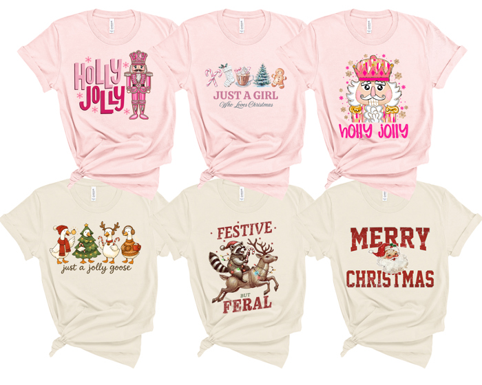 Christmas Collection of T-Shirts