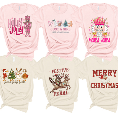 Christmas Collection of T-Shirts