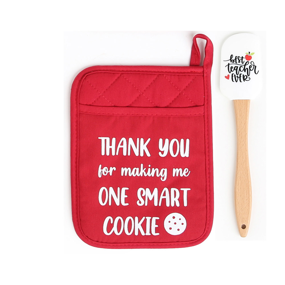 Teacher Potholder and Spatula Gift