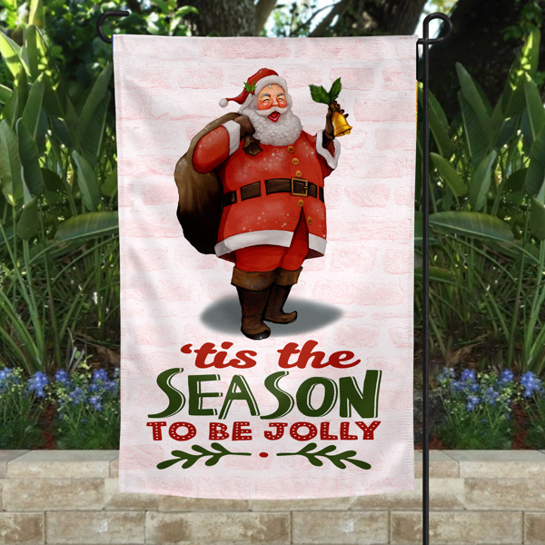 Garden Flag - Tis the Season to be Jolly