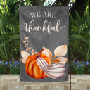  Garden Flag - We are Thankful Pumpkin and Gourd