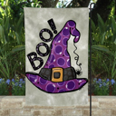  Garden Flag - Boo Witch Hat