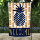  Garden Flag - Welcome Pineapple