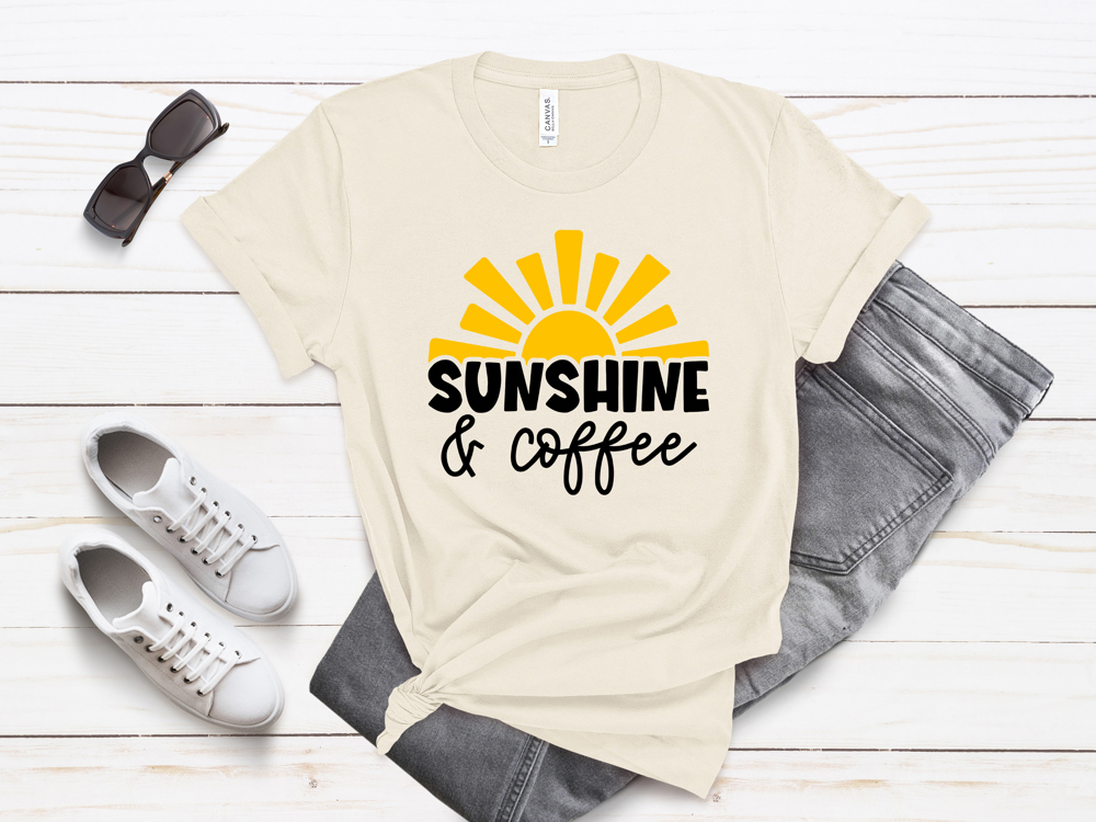 Tee - Sunshine And Coffee T-Shirt