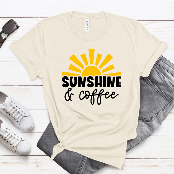 Tee - Sunshine And Coffee T-Shirt