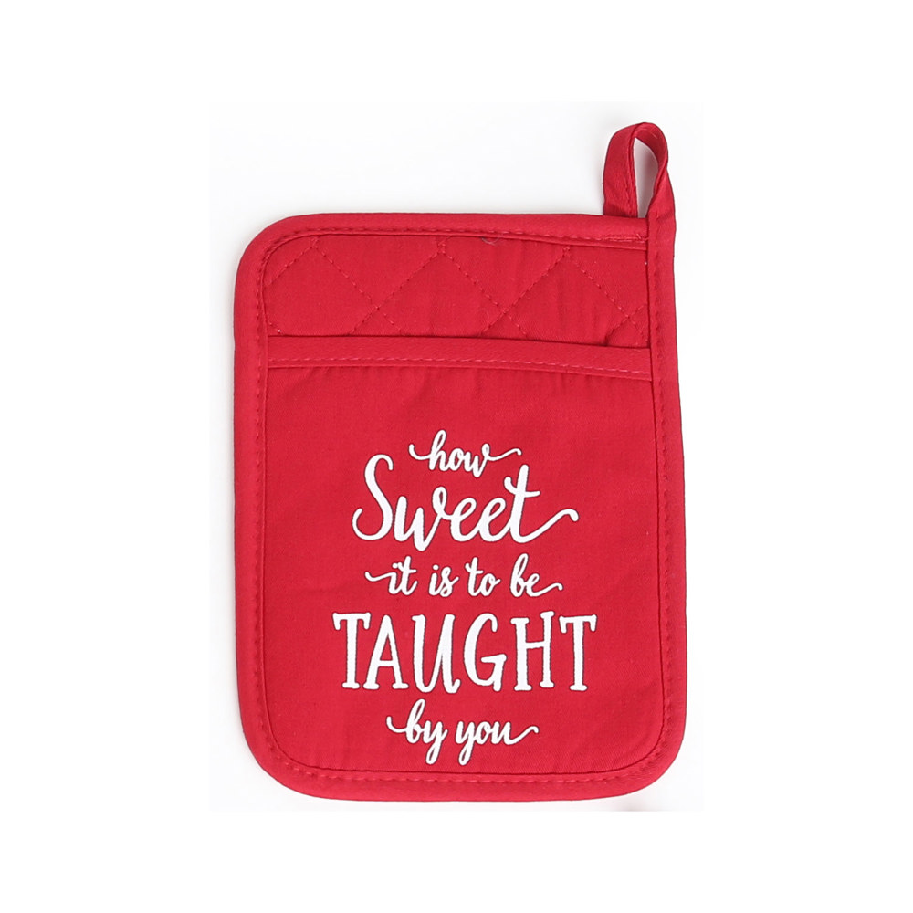 Teacher Potholder and Spatula Gift