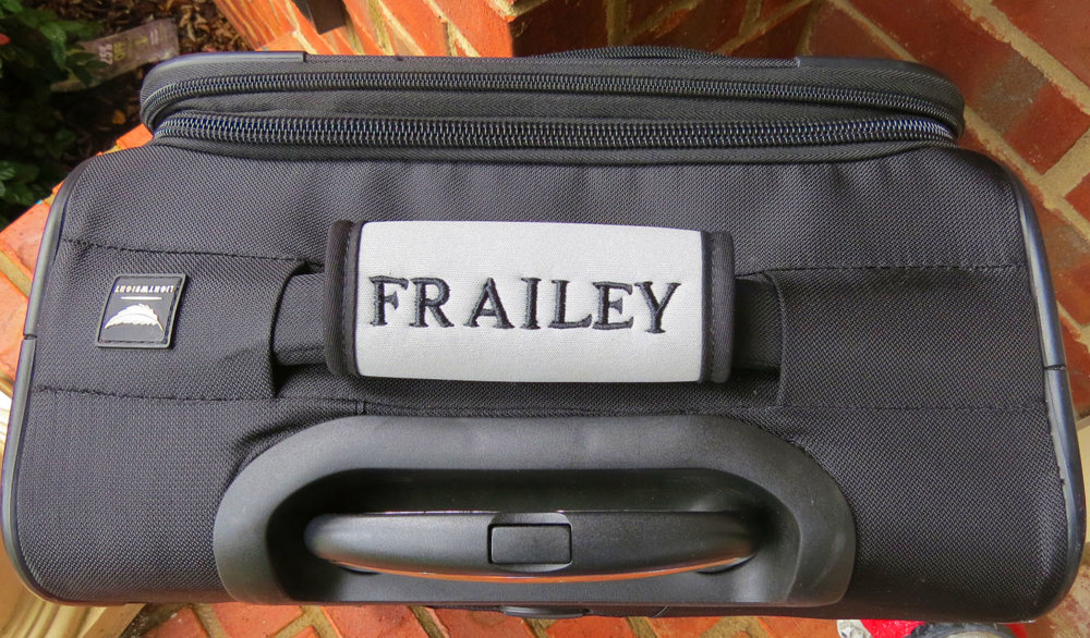 Personalized Luggage Handle Wrap - Many Colors!