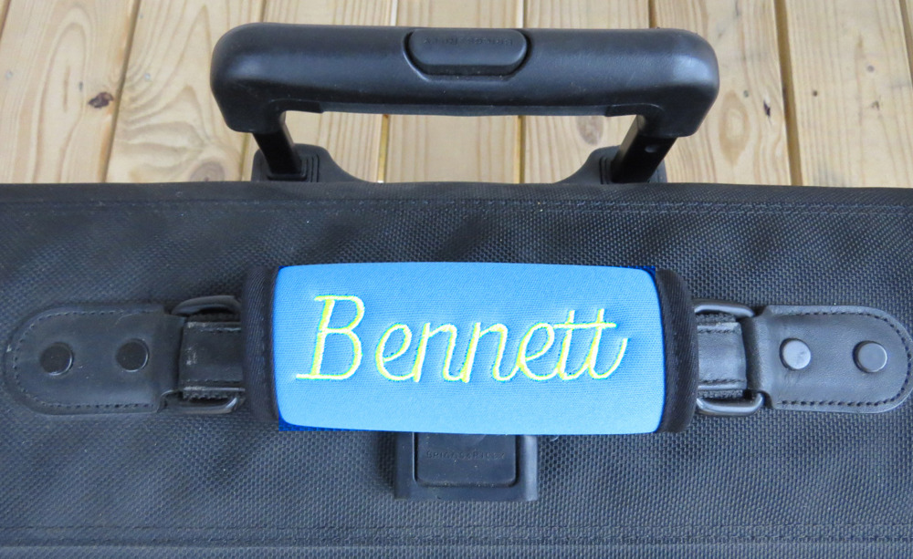 Personalized Luggage Handle Wrap - Many Colors!