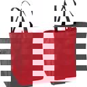 Red Personalized Essential Tote Bag