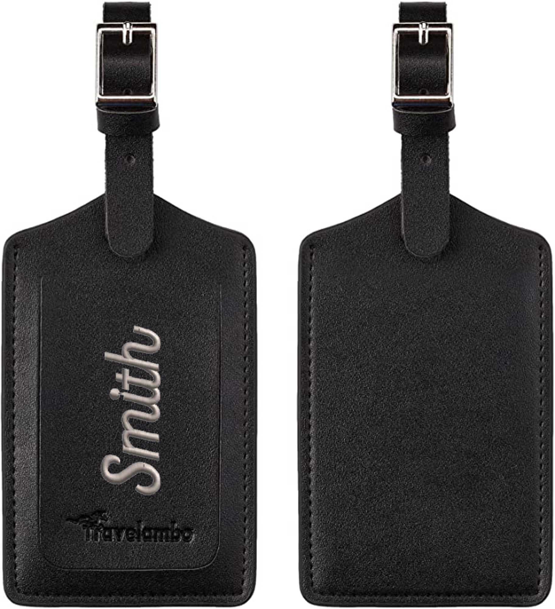 Personalized Leather Luggage Tag Jane