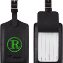  Personalized Leather Luggage Tag