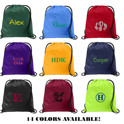 Personalized  Drawstring Bag