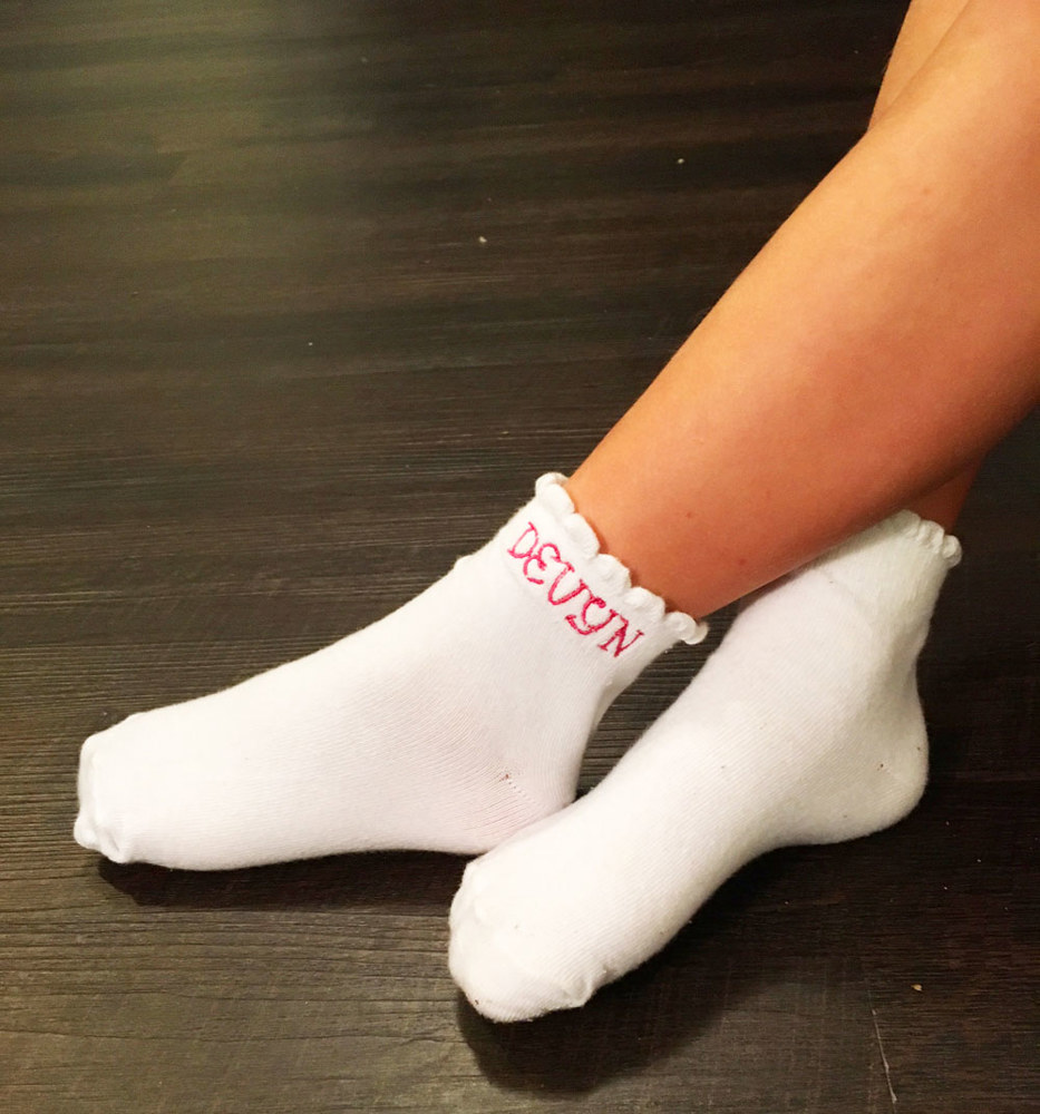 Personalized Little Girl Socks