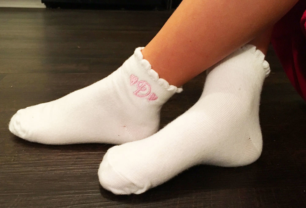 Personalized Little Girl Socks