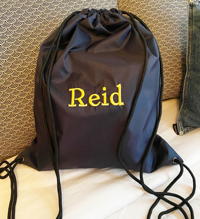 Personalized  Drawstring Bag