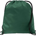 FOREST GREEN Personalized  Drawstring Bag